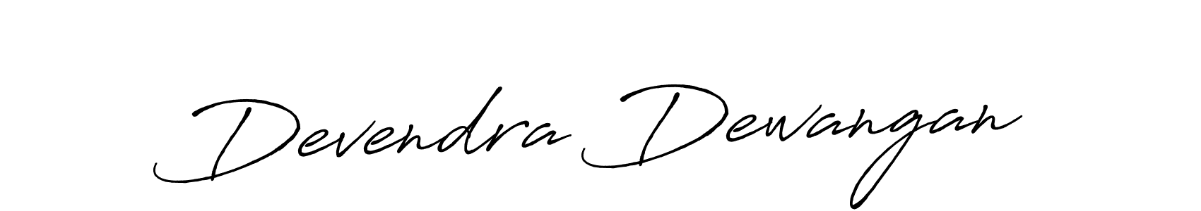 How to make Devendra Dewangan signature? Antro_Vectra_Bolder is a professional autograph style. Create handwritten signature for Devendra Dewangan name. Devendra Dewangan signature style 7 images and pictures png