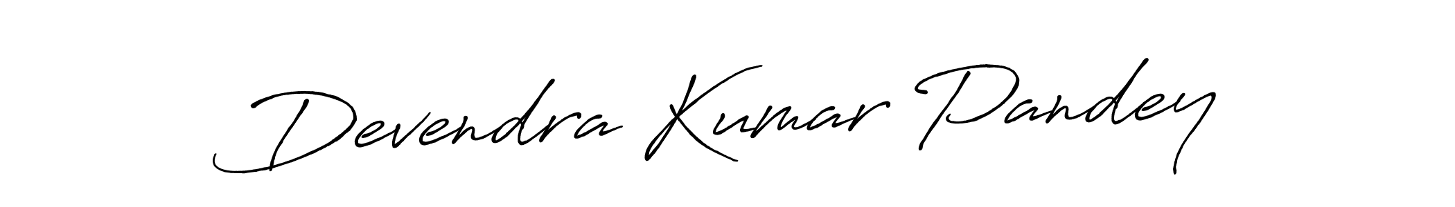 Antro_Vectra_Bolder is a professional signature style that is perfect for those who want to add a touch of class to their signature. It is also a great choice for those who want to make their signature more unique. Get Devendra Kumar Pandey name to fancy signature for free. Devendra Kumar Pandey signature style 7 images and pictures png