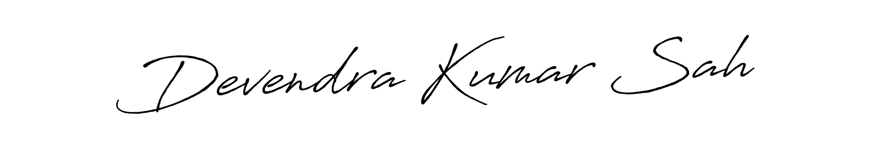 It looks lik you need a new signature style for name Devendra Kumar Sah. Design unique handwritten (Antro_Vectra_Bolder) signature with our free signature maker in just a few clicks. Devendra Kumar Sah signature style 7 images and pictures png