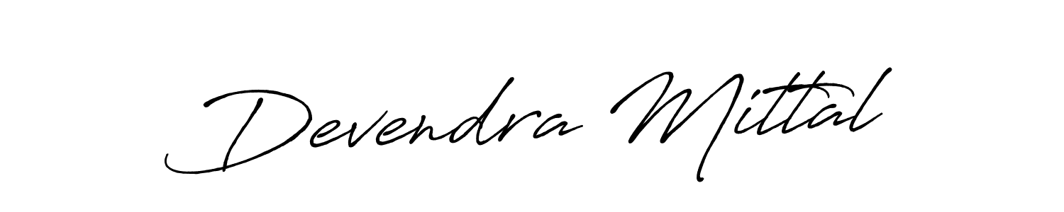 How to Draw Devendra Mittal signature style? Antro_Vectra_Bolder is a latest design signature styles for name Devendra Mittal. Devendra Mittal signature style 7 images and pictures png