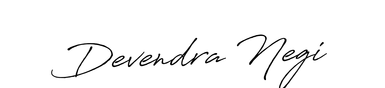 This is the best signature style for the Devendra Negi name. Also you like these signature font (Antro_Vectra_Bolder). Mix name signature. Devendra Negi signature style 7 images and pictures png