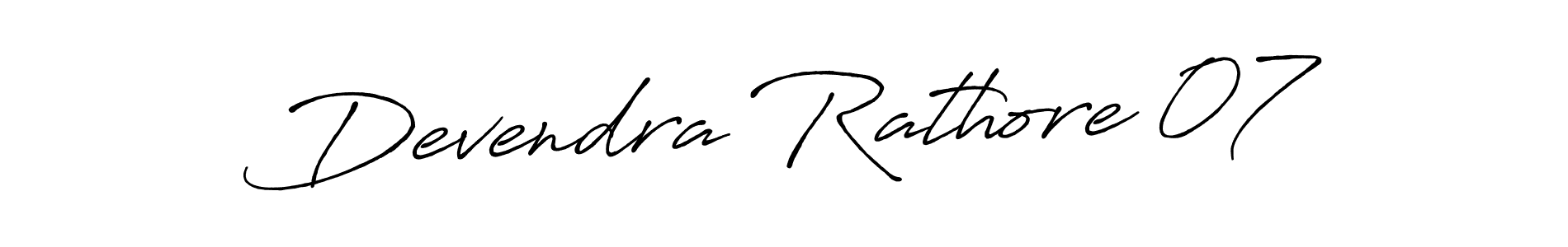 Antro_Vectra_Bolder is a professional signature style that is perfect for those who want to add a touch of class to their signature. It is also a great choice for those who want to make their signature more unique. Get Devendra Rathore 07 name to fancy signature for free. Devendra Rathore 07 signature style 7 images and pictures png