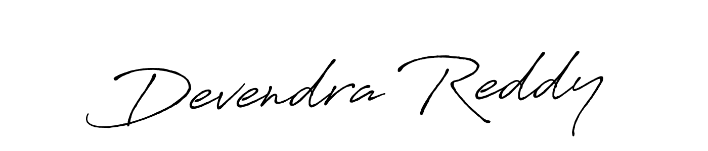 Design your own signature with our free online signature maker. With this signature software, you can create a handwritten (Antro_Vectra_Bolder) signature for name Devendra Reddy. Devendra Reddy signature style 7 images and pictures png