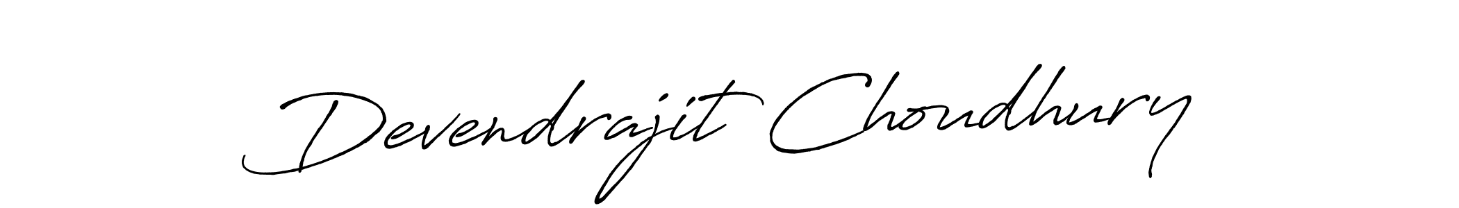Design your own signature with our free online signature maker. With this signature software, you can create a handwritten (Antro_Vectra_Bolder) signature for name Devendrajit Choudhury. Devendrajit Choudhury signature style 7 images and pictures png