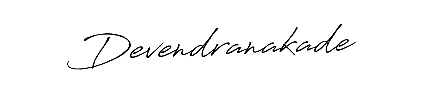 How to make Devendranakade signature? Antro_Vectra_Bolder is a professional autograph style. Create handwritten signature for Devendranakade name. Devendranakade signature style 7 images and pictures png