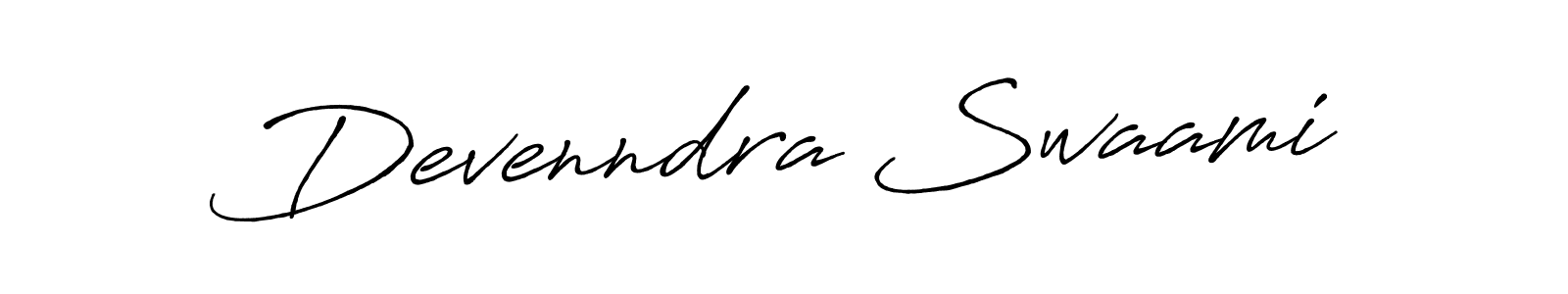 Use a signature maker to create a handwritten signature online. With this signature software, you can design (Antro_Vectra_Bolder) your own signature for name Devenndra Swaami. Devenndra Swaami signature style 7 images and pictures png