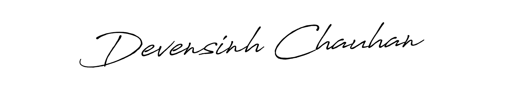 You should practise on your own different ways (Antro_Vectra_Bolder) to write your name (Devensinh Chauhan) in signature. don't let someone else do it for you. Devensinh Chauhan signature style 7 images and pictures png