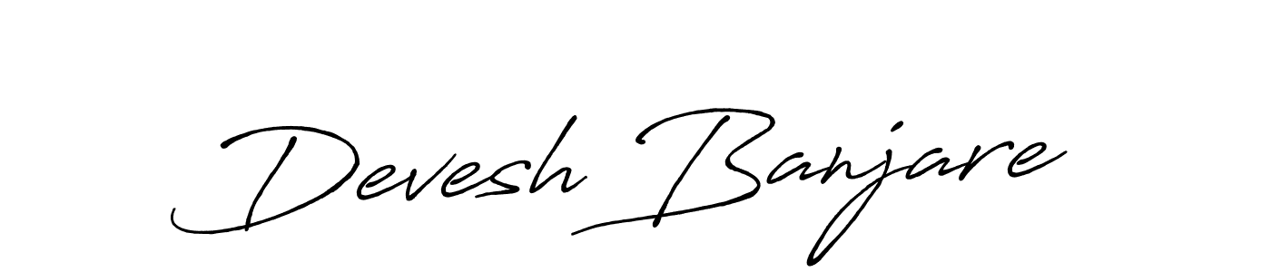 Also You can easily find your signature by using the search form. We will create Devesh Banjare name handwritten signature images for you free of cost using Antro_Vectra_Bolder sign style. Devesh Banjare signature style 7 images and pictures png