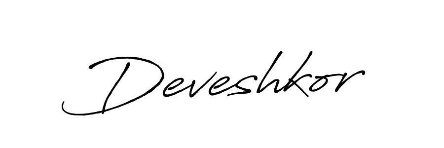 It looks lik you need a new signature style for name Deveshkor. Design unique handwritten (Antro_Vectra_Bolder) signature with our free signature maker in just a few clicks. Deveshkor signature style 7 images and pictures png