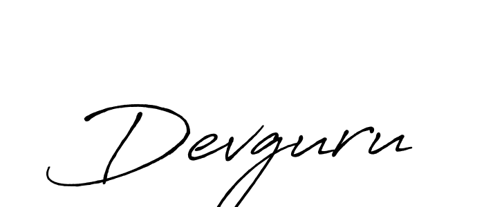 How to make Devguru name signature. Use Antro_Vectra_Bolder style for creating short signs online. This is the latest handwritten sign. Devguru signature style 7 images and pictures png