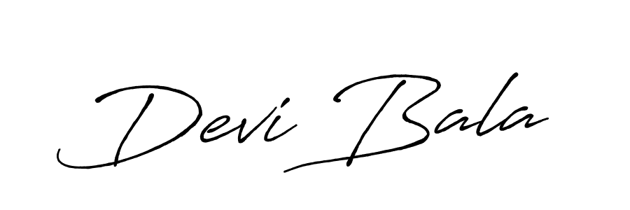 How to make Devi Bala signature? Antro_Vectra_Bolder is a professional autograph style. Create handwritten signature for Devi Bala name. Devi Bala signature style 7 images and pictures png