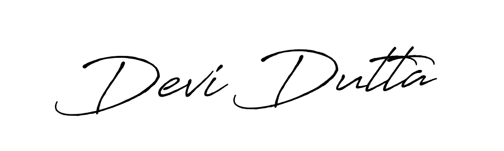 Make a beautiful signature design for name Devi Dutta. Use this online signature maker to create a handwritten signature for free. Devi Dutta signature style 7 images and pictures png