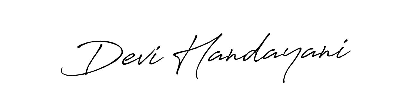 Similarly Antro_Vectra_Bolder is the best handwritten signature design. Signature creator online .You can use it as an online autograph creator for name Devi Handayani. Devi Handayani signature style 7 images and pictures png