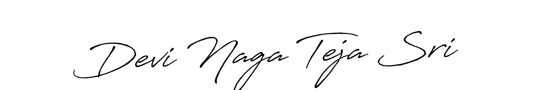 Design your own signature with our free online signature maker. With this signature software, you can create a handwritten (Antro_Vectra_Bolder) signature for name Devi Naga Teja Sri. Devi Naga Teja Sri signature style 7 images and pictures png
