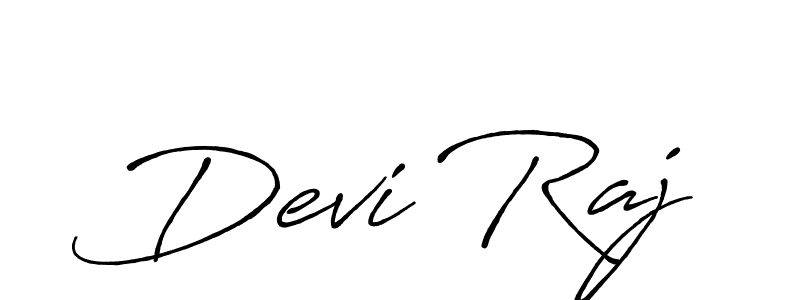 How to make Devi Raj signature? Antro_Vectra_Bolder is a professional autograph style. Create handwritten signature for Devi Raj name. Devi Raj signature style 7 images and pictures png