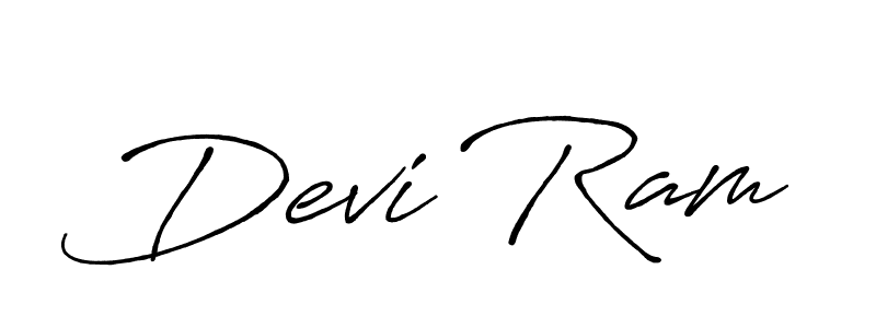 It looks lik you need a new signature style for name Devi Ram. Design unique handwritten (Antro_Vectra_Bolder) signature with our free signature maker in just a few clicks. Devi Ram signature style 7 images and pictures png