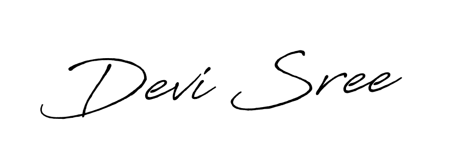 The best way (Antro_Vectra_Bolder) to make a short signature is to pick only two or three words in your name. The name Devi Sree include a total of six letters. For converting this name. Devi Sree signature style 7 images and pictures png