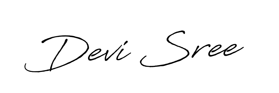 Similarly Antro_Vectra_Bolder is the best handwritten signature design. Signature creator online .You can use it as an online autograph creator for name Devi Sree. Devi Sree signature style 7 images and pictures png