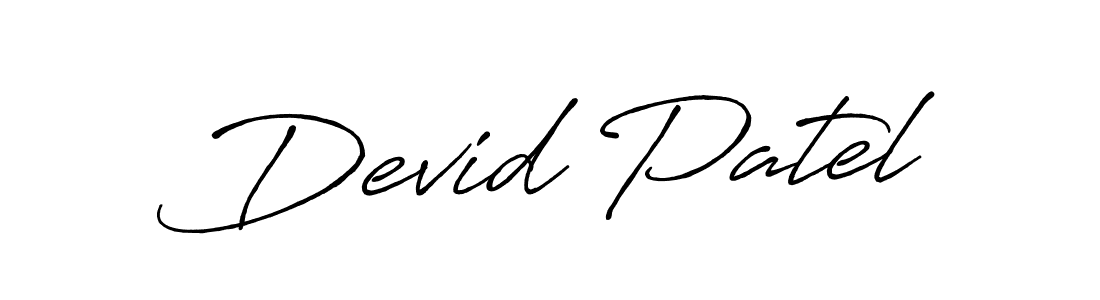 Best and Professional Signature Style for Devid Patel. Antro_Vectra_Bolder Best Signature Style Collection. Devid Patel signature style 7 images and pictures png