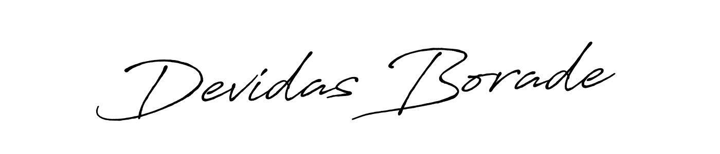 How to Draw Devidas Borade signature style? Antro_Vectra_Bolder is a latest design signature styles for name Devidas Borade. Devidas Borade signature style 7 images and pictures png