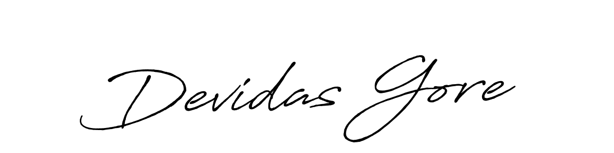 See photos of Devidas Gore official signature by Spectra . Check more albums & portfolios. Read reviews & check more about Antro_Vectra_Bolder font. Devidas Gore signature style 7 images and pictures png