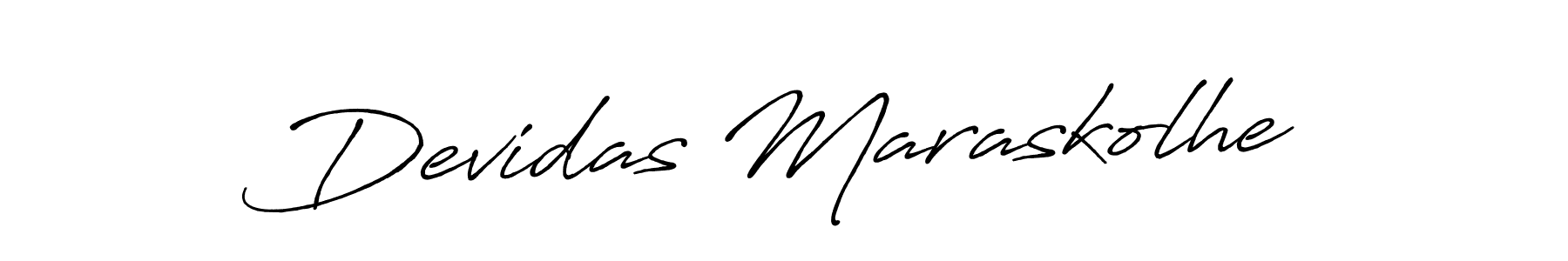 if you are searching for the best signature style for your name Devidas Maraskolhe. so please give up your signature search. here we have designed multiple signature styles  using Antro_Vectra_Bolder. Devidas Maraskolhe signature style 7 images and pictures png