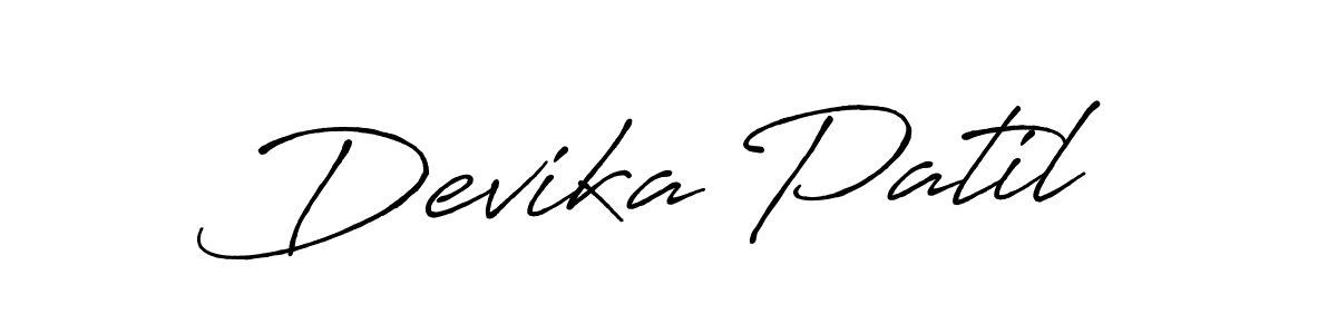 This is the best signature style for the Devika Patil name. Also you like these signature font (Antro_Vectra_Bolder). Mix name signature. Devika Patil signature style 7 images and pictures png
