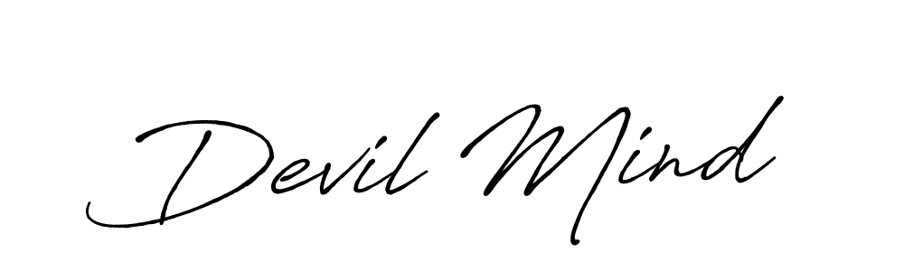 How to Draw Devil Mind signature style? Antro_Vectra_Bolder is a latest design signature styles for name Devil Mind. Devil Mind signature style 7 images and pictures png