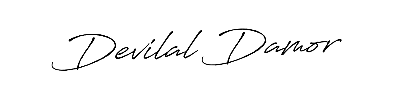 How to make Devilal Damor signature? Antro_Vectra_Bolder is a professional autograph style. Create handwritten signature for Devilal Damor name. Devilal Damor signature style 7 images and pictures png