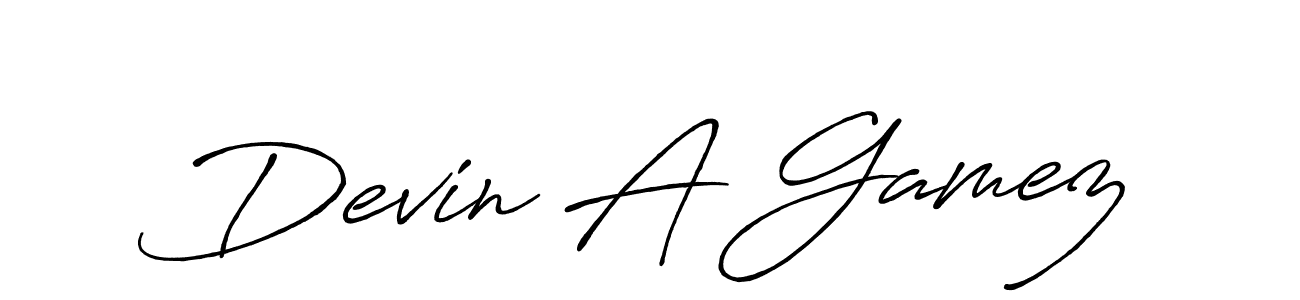 You can use this online signature creator to create a handwritten signature for the name Devin A Gamez. This is the best online autograph maker. Devin A Gamez signature style 7 images and pictures png