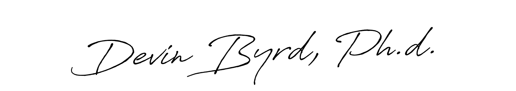 This is the best signature style for the Devin Byrd, Ph.d. name. Also you like these signature font (Antro_Vectra_Bolder). Mix name signature. Devin Byrd, Ph.d. signature style 7 images and pictures png