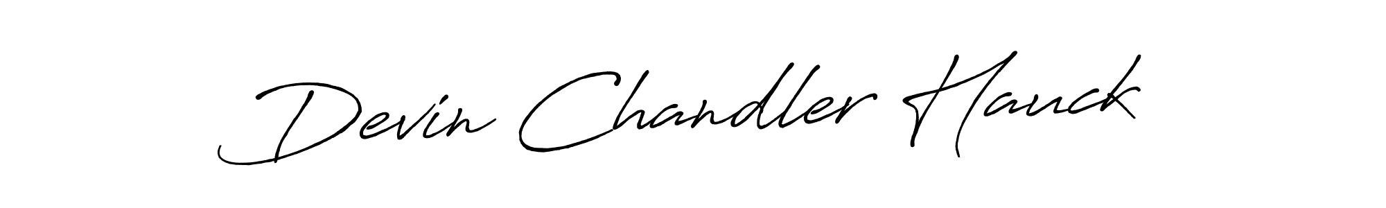 How to make Devin Chandler Hauck signature? Antro_Vectra_Bolder is a professional autograph style. Create handwritten signature for Devin Chandler Hauck name. Devin Chandler Hauck signature style 7 images and pictures png