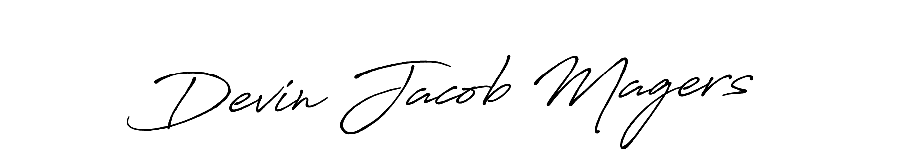 Best and Professional Signature Style for Devin Jacob Magers. Antro_Vectra_Bolder Best Signature Style Collection. Devin Jacob Magers signature style 7 images and pictures png