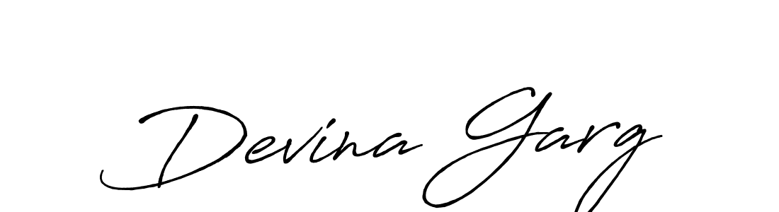 How to Draw Devina Garg signature style? Antro_Vectra_Bolder is a latest design signature styles for name Devina Garg. Devina Garg signature style 7 images and pictures png