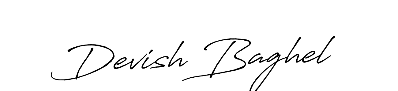 Best and Professional Signature Style for Devish Baghel. Antro_Vectra_Bolder Best Signature Style Collection. Devish Baghel signature style 7 images and pictures png