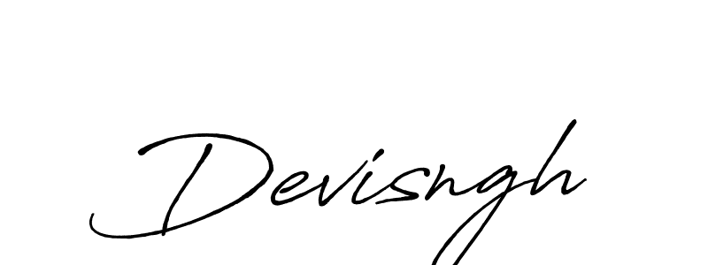 You should practise on your own different ways (Antro_Vectra_Bolder) to write your name (Devisngh) in signature. don't let someone else do it for you. Devisngh signature style 7 images and pictures png