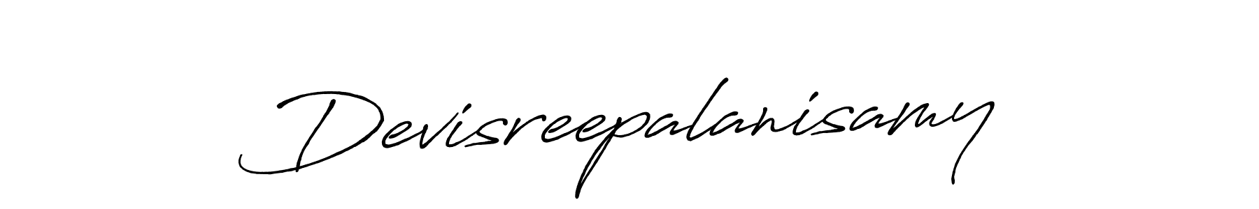 It looks lik you need a new signature style for name Devisreepalanisamy. Design unique handwritten (Antro_Vectra_Bolder) signature with our free signature maker in just a few clicks. Devisreepalanisamy signature style 7 images and pictures png