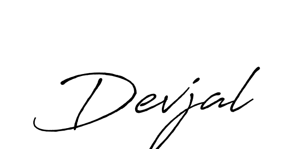 Use a signature maker to create a handwritten signature online. With this signature software, you can design (Antro_Vectra_Bolder) your own signature for name Devjal. Devjal signature style 7 images and pictures png