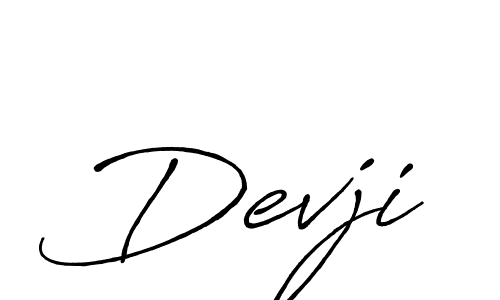 Also we have Devji name is the best signature style. Create professional handwritten signature collection using Antro_Vectra_Bolder autograph style. Devji signature style 7 images and pictures png