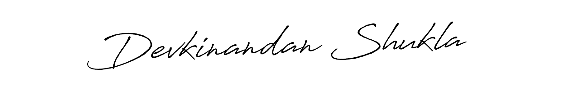 You should practise on your own different ways (Antro_Vectra_Bolder) to write your name (Devkinandan Shukla) in signature. don't let someone else do it for you. Devkinandan Shukla signature style 7 images and pictures png