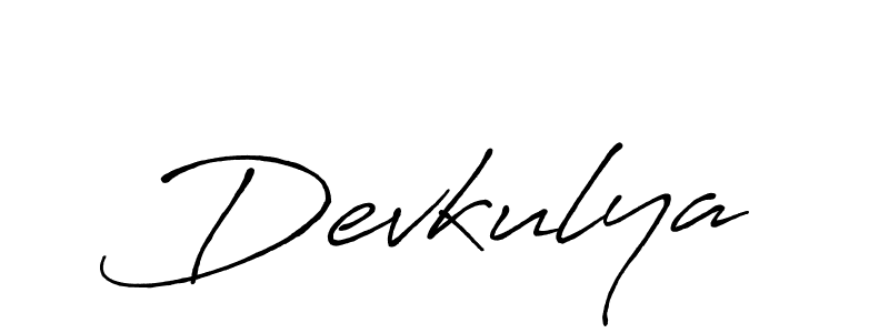 Make a short Devkulya signature style. Manage your documents anywhere anytime using Antro_Vectra_Bolder. Create and add eSignatures, submit forms, share and send files easily. Devkulya signature style 7 images and pictures png