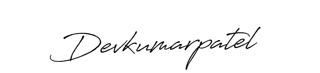 Similarly Antro_Vectra_Bolder is the best handwritten signature design. Signature creator online .You can use it as an online autograph creator for name Devkumarpatel. Devkumarpatel signature style 7 images and pictures png