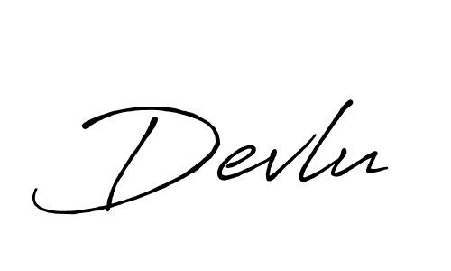 Also You can easily find your signature by using the search form. We will create Devlu name handwritten signature images for you free of cost using Antro_Vectra_Bolder sign style. Devlu signature style 7 images and pictures png