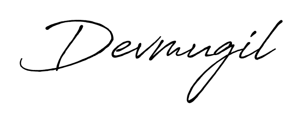 The best way (Antro_Vectra_Bolder) to make a short signature is to pick only two or three words in your name. For converting this name Devmugil. Devmugil signature style 7 images and pictures png