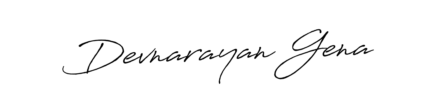 if you are searching for the best signature style for your name Devnarayan Gena. so please give up your signature search. here we have designed multiple signature styles  using Antro_Vectra_Bolder. Devnarayan Gena signature style 7 images and pictures png