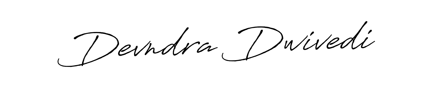 How to make Devndra Dwivedi signature? Antro_Vectra_Bolder is a professional autograph style. Create handwritten signature for Devndra Dwivedi name. Devndra Dwivedi signature style 7 images and pictures png