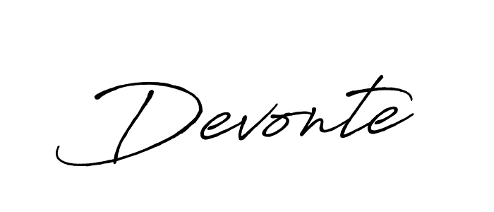 The best way (Antro_Vectra_Bolder) to make a short signature is to pick only two or three words in your name. The name Devonte include a total of six letters. For converting this name. Devonte signature style 7 images and pictures png