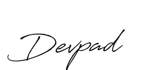 You should practise on your own different ways (Antro_Vectra_Bolder) to write your name (Devpad) in signature. don't let someone else do it for you. Devpad signature style 7 images and pictures png