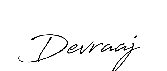 It looks lik you need a new signature style for name Devraaj. Design unique handwritten (Antro_Vectra_Bolder) signature with our free signature maker in just a few clicks. Devraaj signature style 7 images and pictures png