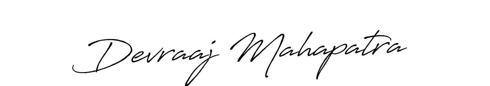 Design your own signature with our free online signature maker. With this signature software, you can create a handwritten (Antro_Vectra_Bolder) signature for name Devraaj Mahapatra. Devraaj Mahapatra signature style 7 images and pictures png